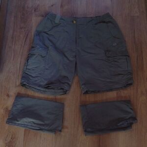 Woman's Salewa Hiking Pants With Zip-off Legs.